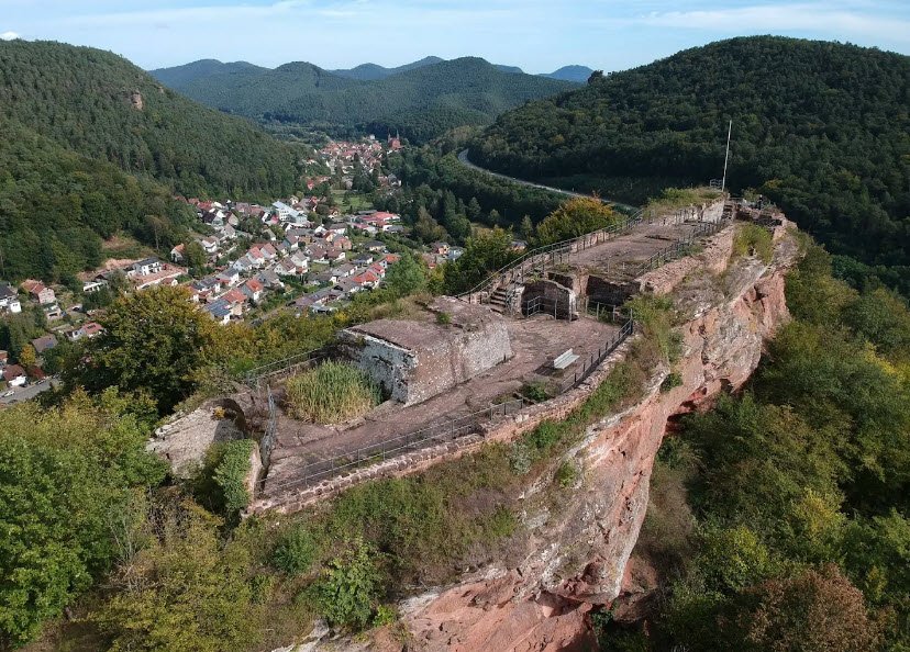 Falkenburg Castle, Wilgartswiesen, Germany, Germany